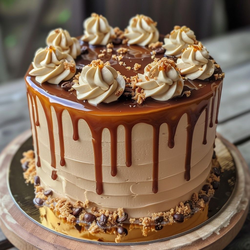 Coffee Walnut Cake